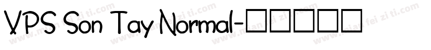 VPS Son Tay Normal字体转换